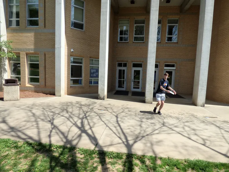 Frisbee after Quantum Mechanics Exam